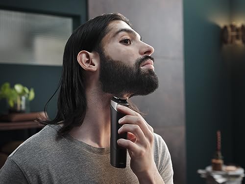Philips Multigroom Series 3000 Cordless with 10 Trimming Accessories, Lithium-Ion and Storage Bag, MG3750/10