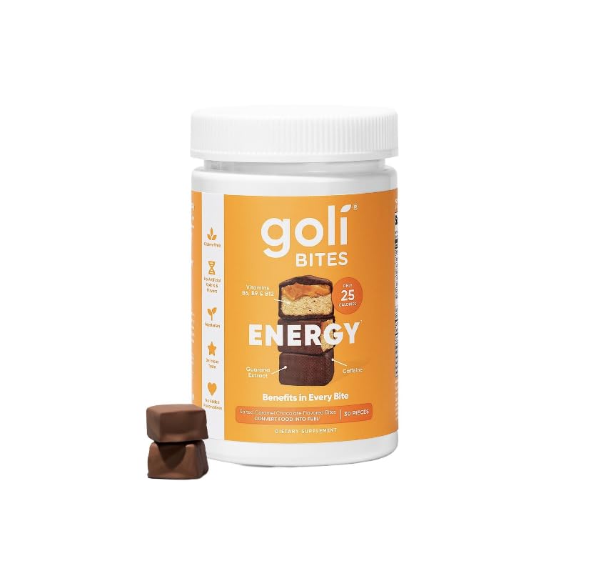 Goli Nutritional Supplement, Multi Vitamin Chewable Bites - 30 Count - Milk Chocolate Vanilla Cocoa Flavor 10+ Vitamins & Nutrients for Overall Health & Wellbeing, Immune, Nervous System Support