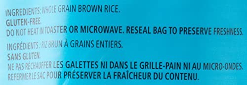 Quaker Crispy Minis White Cheddar Flavour Large Brown Rice Cakes, Multi-Pack, 140g (Pack of 12)