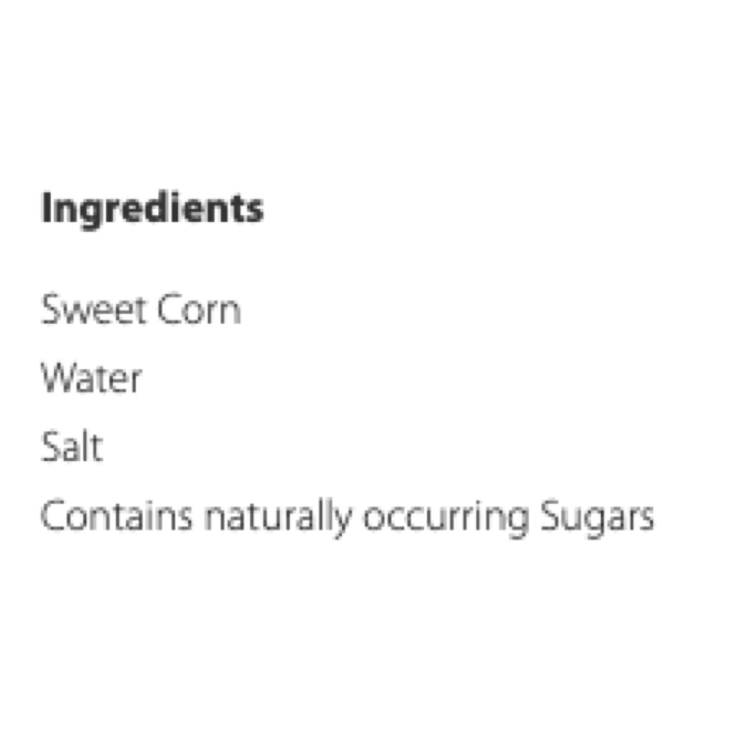 Green Giant Salad Crisp Sweetcorn (2x150g) - Pack of 2