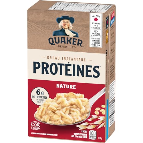 Quaker High Fibre Wild Berry Medley Instant Oatmeal, 8 Packets, 304g
