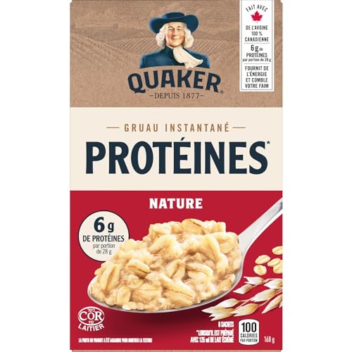 Quaker High Fibre Wild Berry Medley Instant Oatmeal, 8 Packets, 304g
