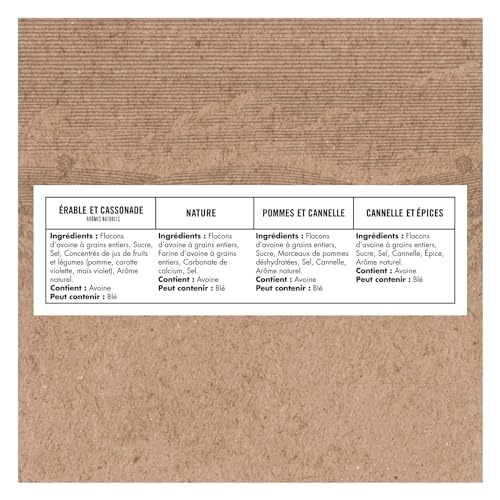 Quaker Maple & Brown Sugar Flavour Instant Oatmeal, 18 Packets, 774g