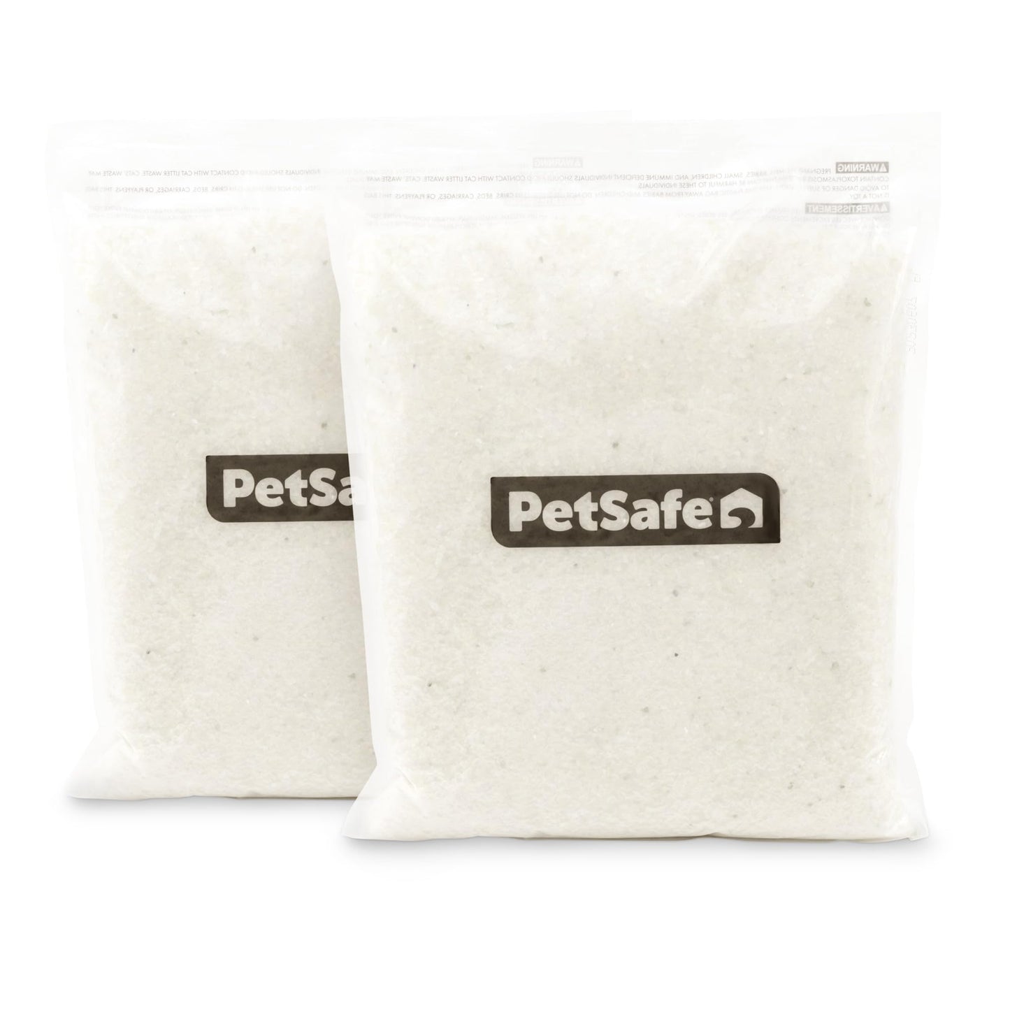 PetSafe ScoopFree Premium Blue Crystal Litter, Superior Odor Control - Low Tracking for Less Mess - Lasts Up to 1 Month (2 Pack of 4.3 Lb Bag)