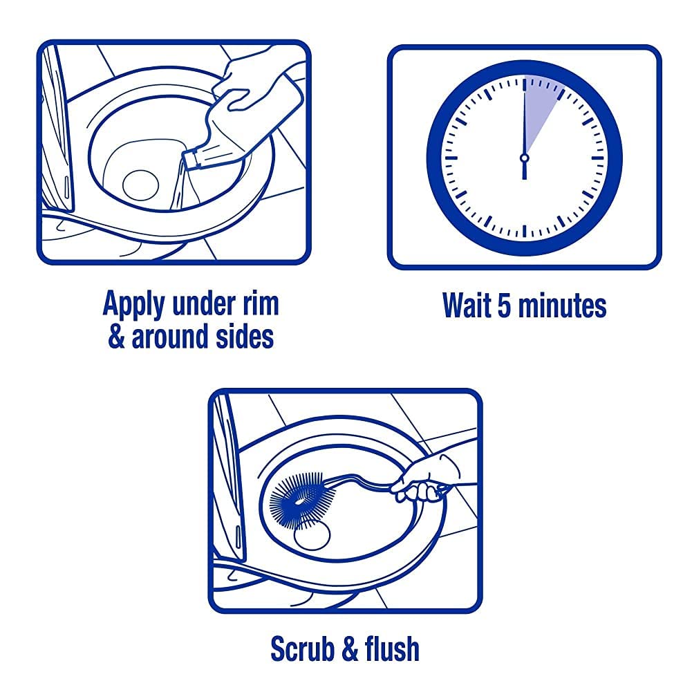 Zep Nettoyant acide pour cuvette de toilette, 946,2 g, blanc, vert d'hiver