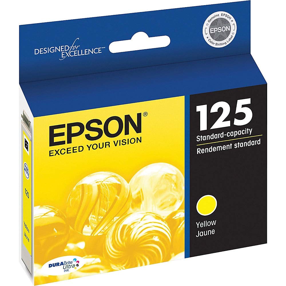 Epson 125 Ink Cartridge, Black and Colour Combo Pack (T125120)