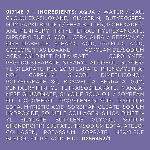 L’Oréal Paris Day and Night Moisturizer Cream, Collagen Moisture Filler Skincare, Hydrating Cream for Face, Neck and Chest to Smooth Skin and Reduce Look of Wrinkles, 50 ml