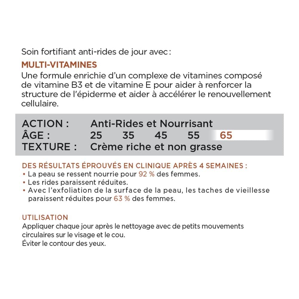 L’Oréal Paris Anti-Aging Face Cream 55+, Day & Night Skincare, Wrinkle Expert, With Calcium to Reduce the Look of Wrinkles, 50mL