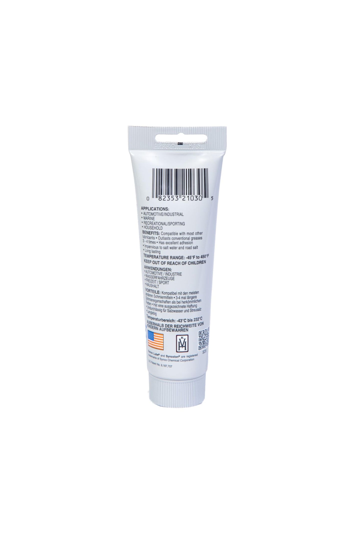 Super Lube 21030 Synthetic Grease (NLGI 2), 3 oz Tube ( Packaging May Vary )