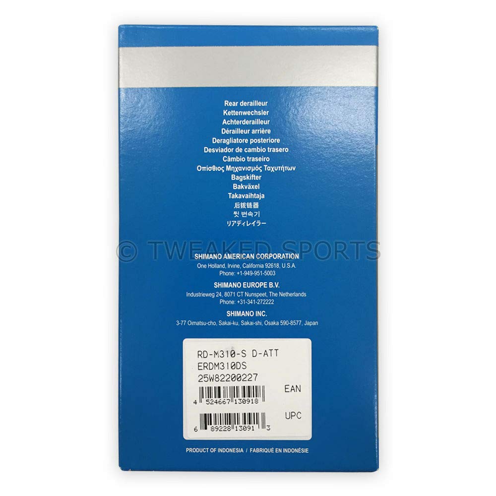 Shimano Altus Mountain Bike Rear Derailleur - Direct Mount - RDM310