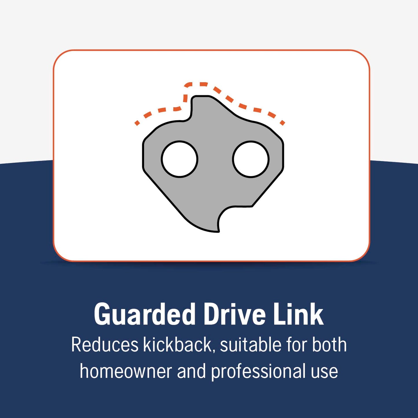 Husqvarna 531300441 20-Inch H80-72 (72V) Saw Chain, 3/8-Inch by .050-Inch