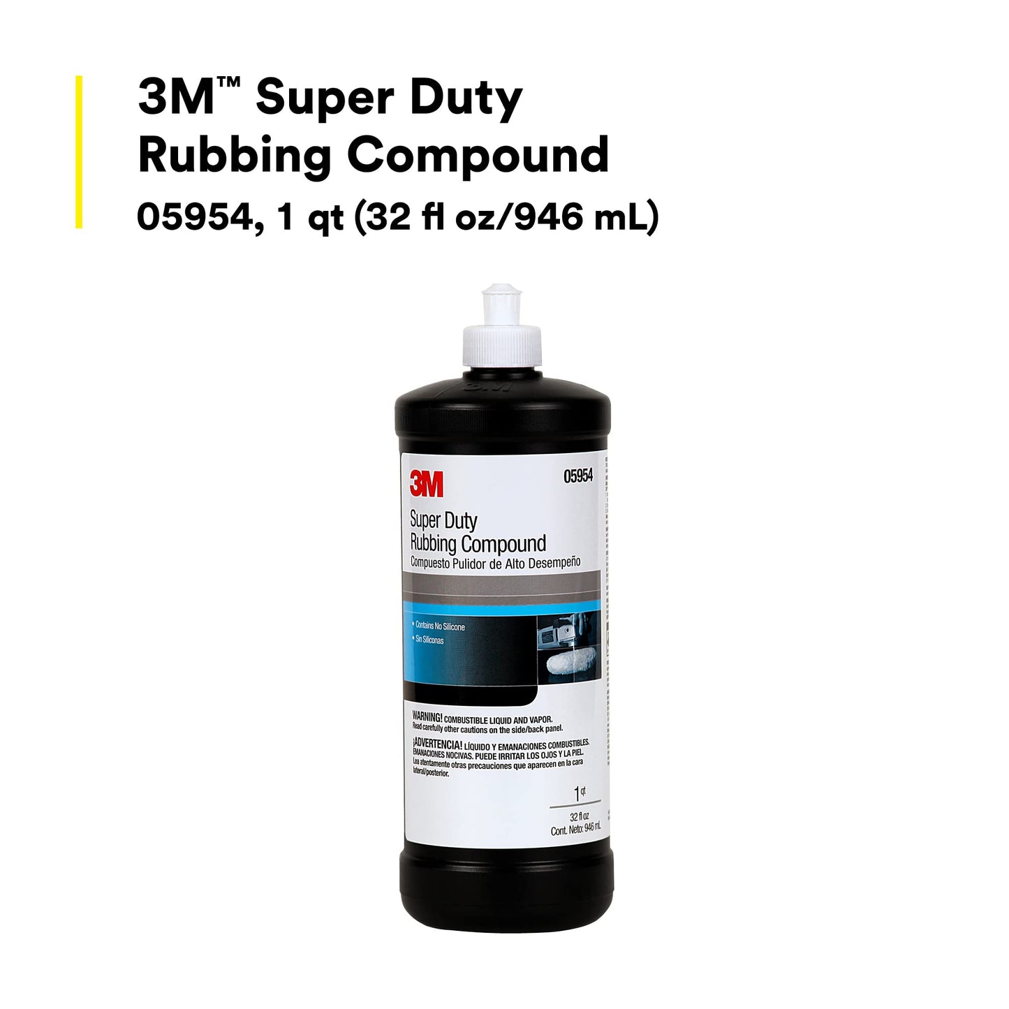 3M 05954 Quart Super Duty Rubbing Compound