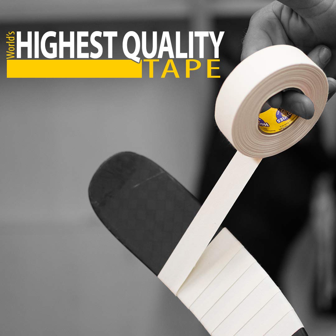 Howies Hockey Tape 5 Roll Pack of White Hockey Tape (White (5))