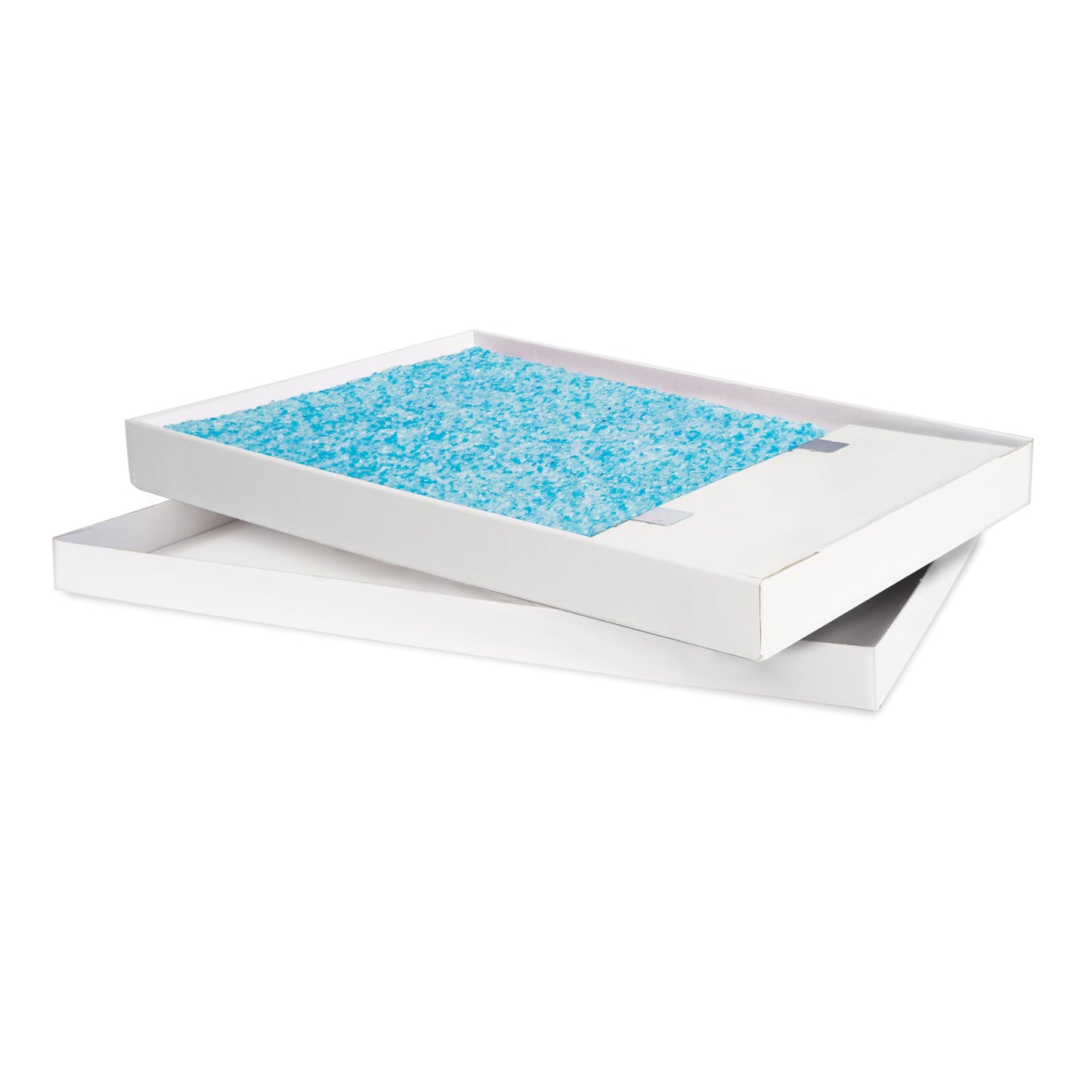 PetSafe ScoopFree Crystal Litter Tray Refills Lavender Crystals, 3-Pack Disposable Tray Includes Leak Protection & Low Tracking Litter Absorbs Odors on Contact,(PAC00-16689)