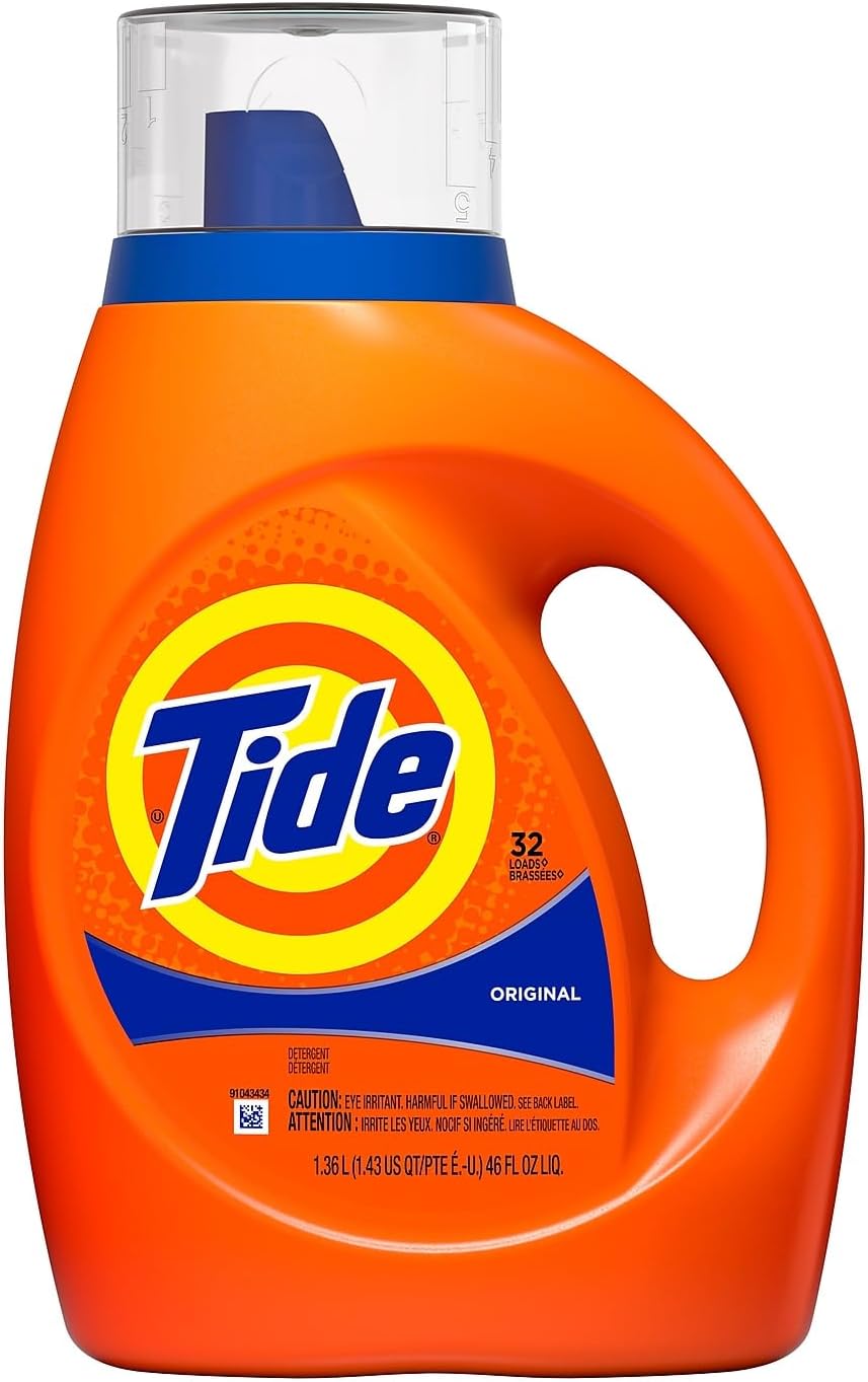 Tide Liquid Laundry Detergent, Original, 32 Loads