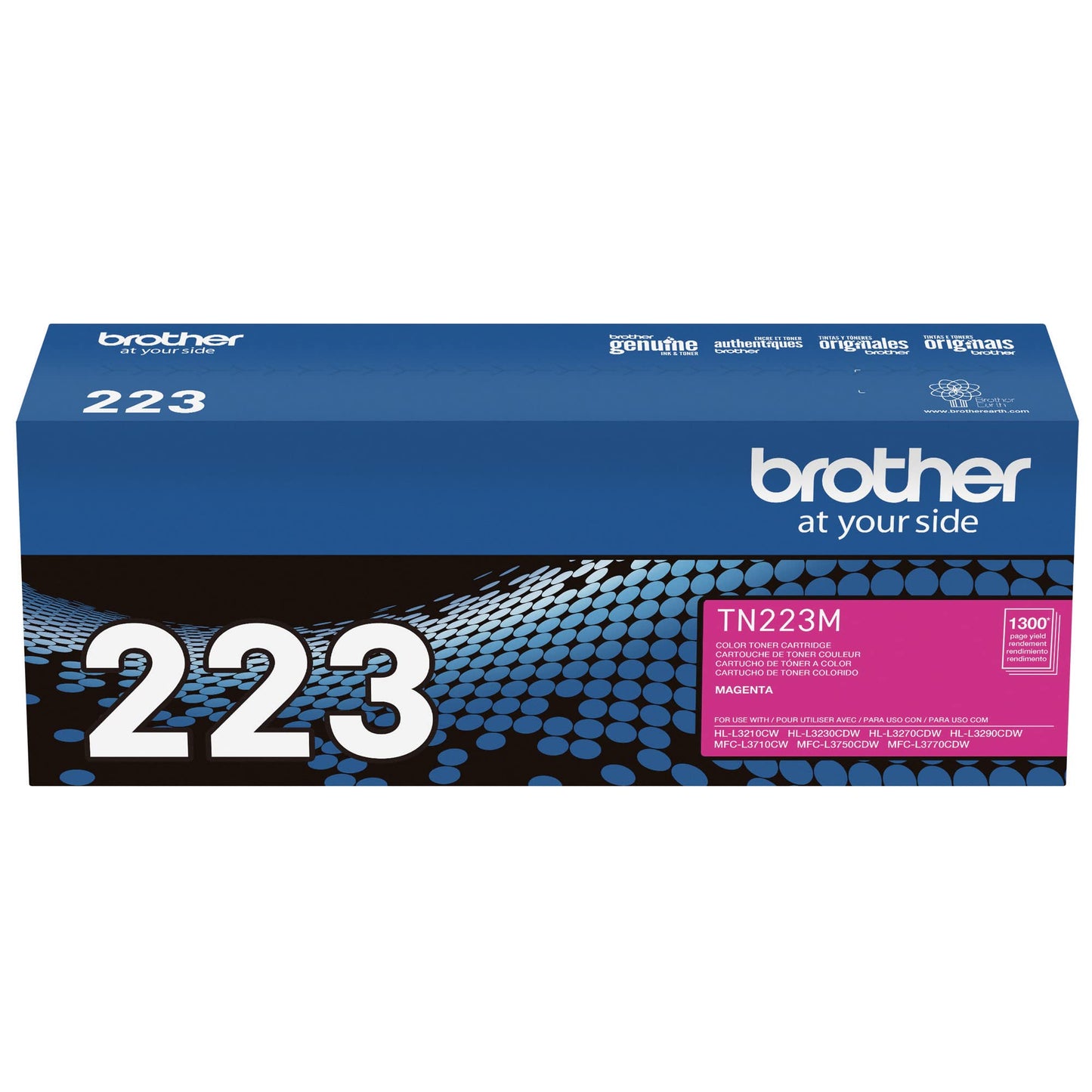 Brother TN227BK Laser Printer High Yield Toner Cartridge, Black TN227