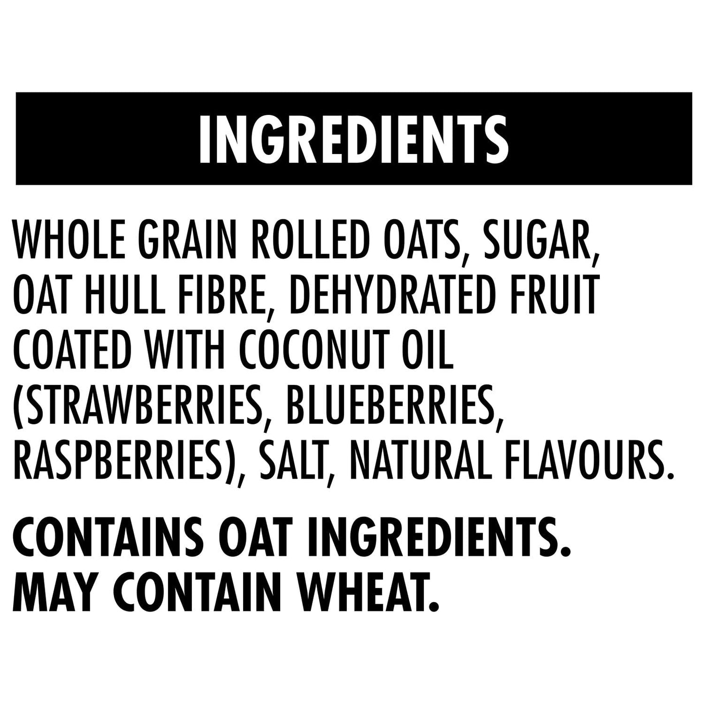 Quaker High Fibre Wild Berry Medley Instant Oatmeal, 8 Packets, 304g
