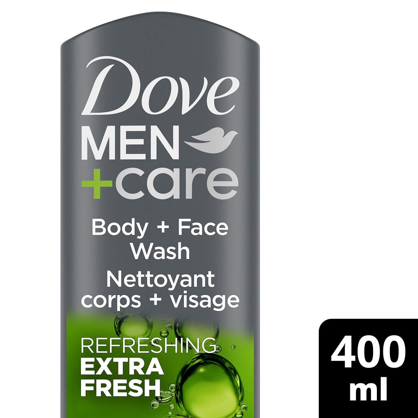 Dove Men+Care Body + Face Wash, Clean Comfort, Hydrating with 24hr Nourishing Micromoisture Technology, 400ml, Pack of 4