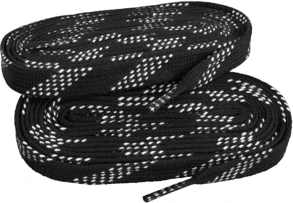 Elite Hockey Prolace Waxed Hockey Laces (Black, 96")
