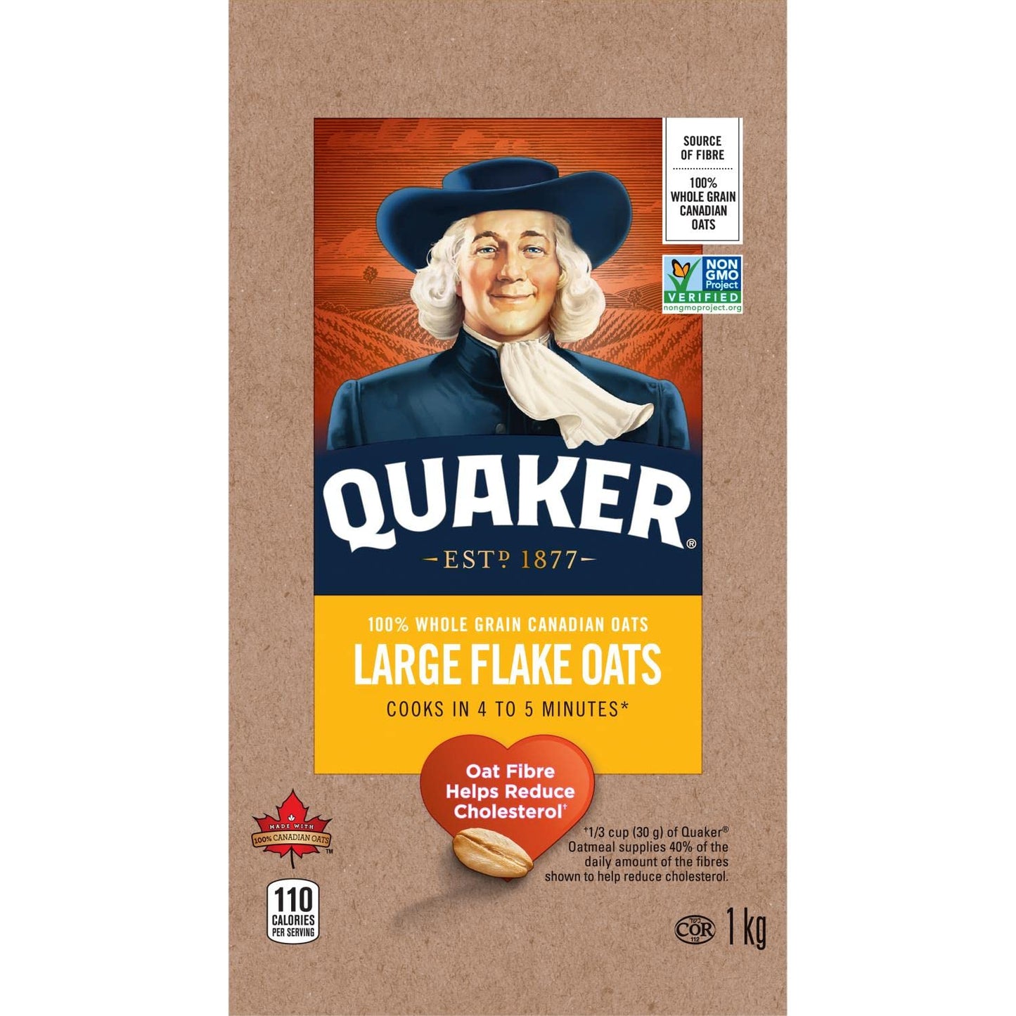 Quaker One Minute Oats, 900 g