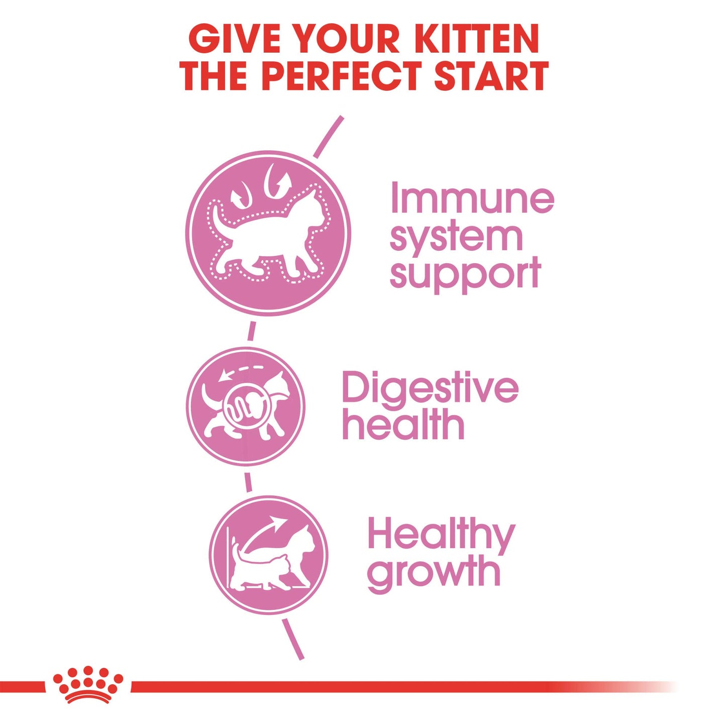 Royal Canin Feline Health Nutrition Dry Food for Young Kittens, 3.5 Pound Bag