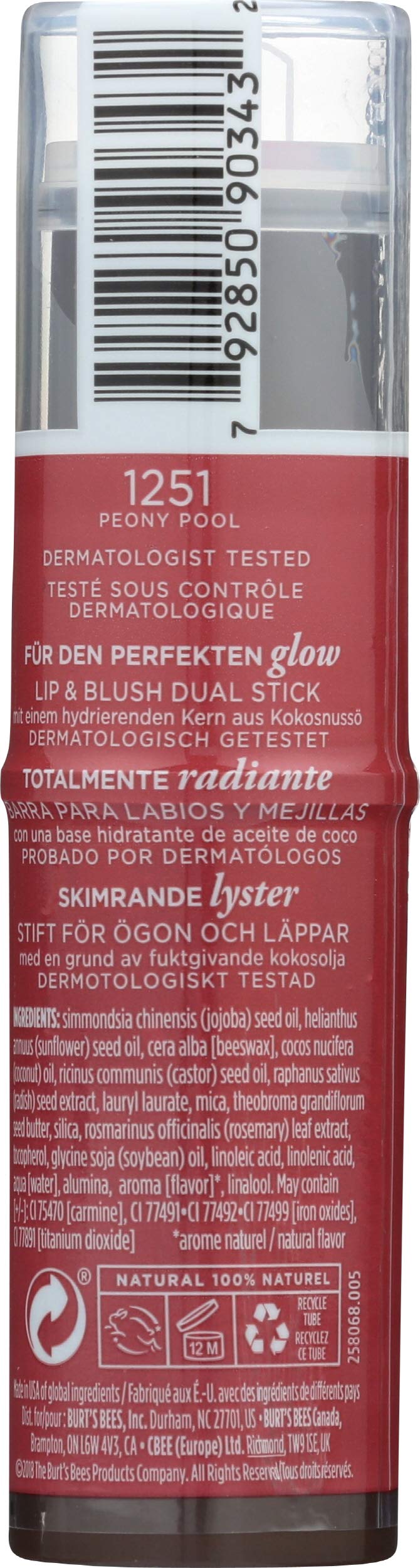 Burt's Bees 100% Natural Origin Goodness Glows Miracle Balm, softens Dry Skin -17g Tin, 1 Count