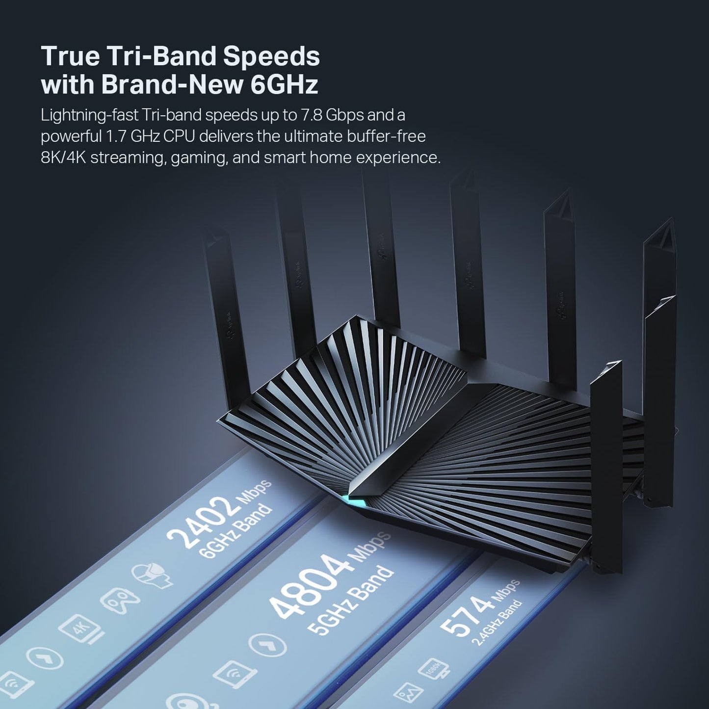 TP-Link AX1800 WiFi 6 Smart WiFi Router (Archer AX23) - Dual Band Gigabit Wireless Internet Router, OFDMA, Parental Controls, Long Range Coverage