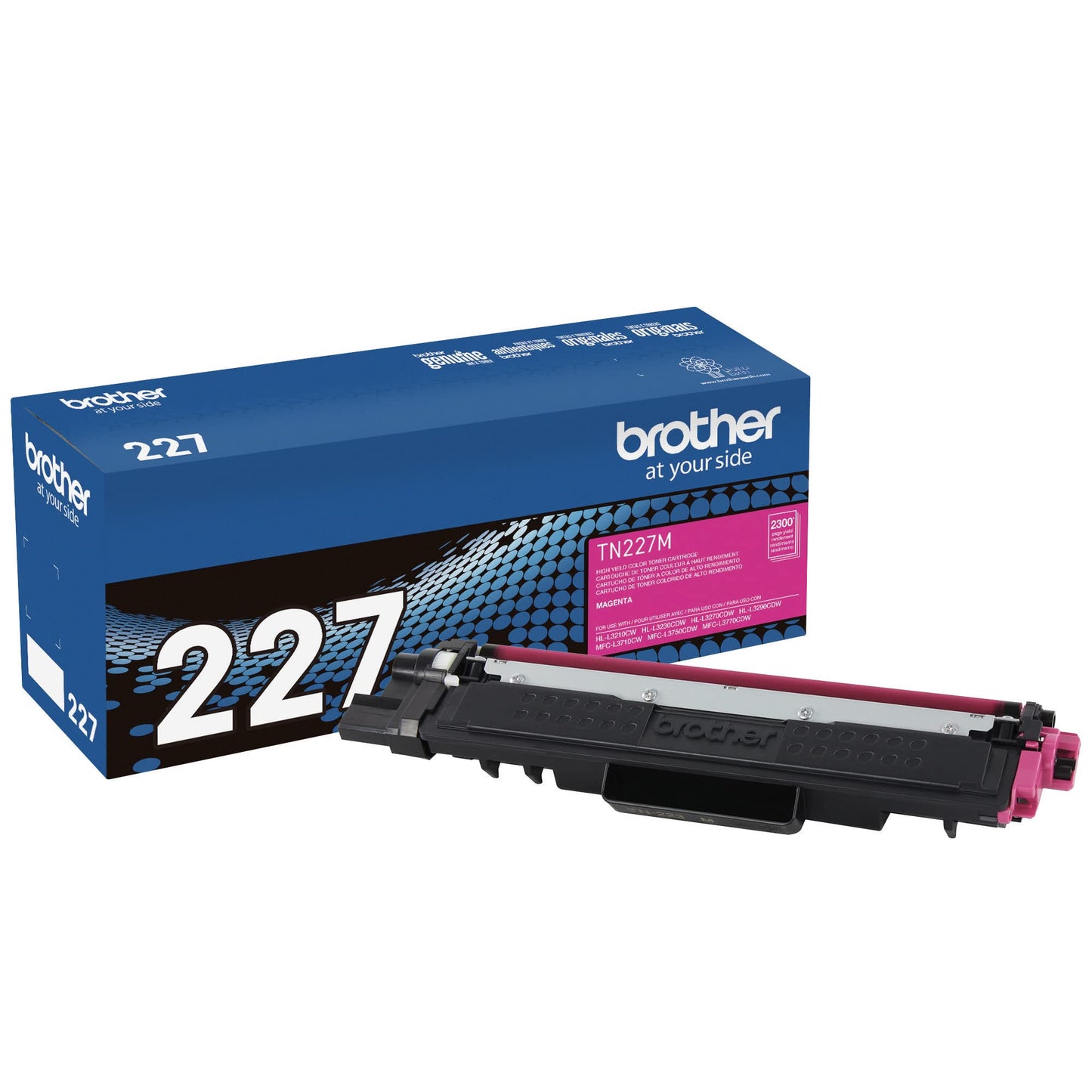 Brother TN227BK Laser Printer High Yield Toner Cartridge, Black TN227