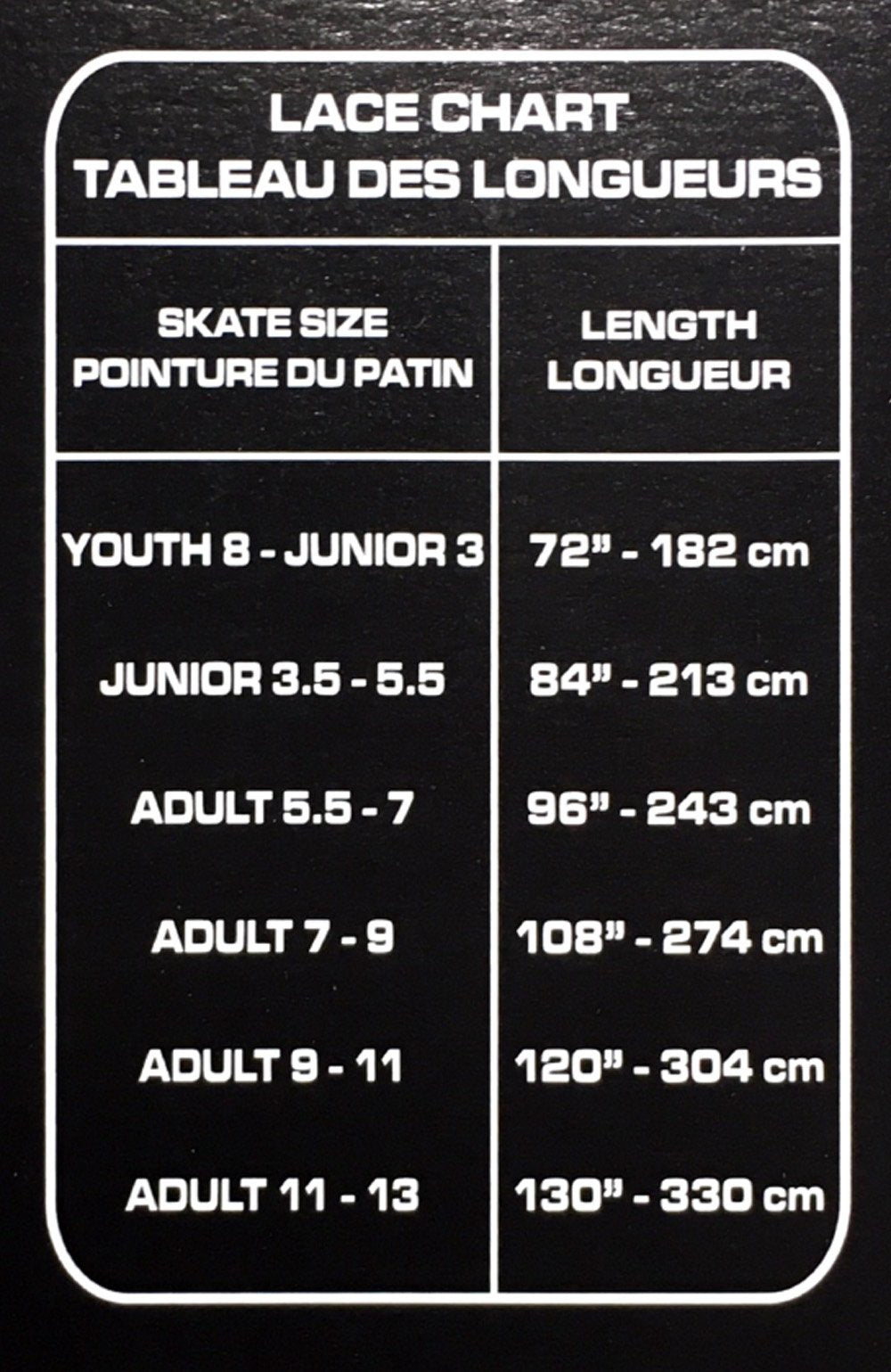 Elite Hockey Pro X7 Cotton Hockey Laces