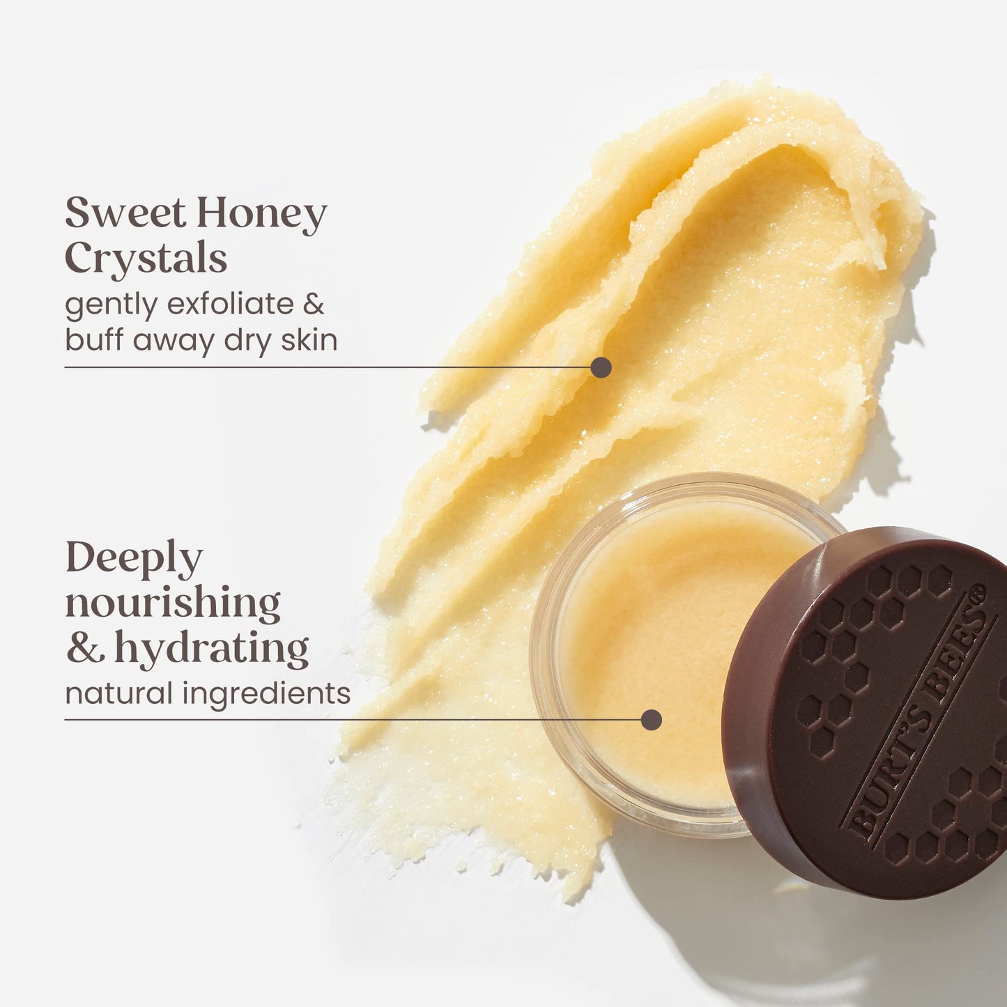 Burt's Bees Overnight Intensive Lip Treatment For Dry, Chapped and Cracked Lips, Ultra-Conditioning Lip Care, 100% Natural 7.08g