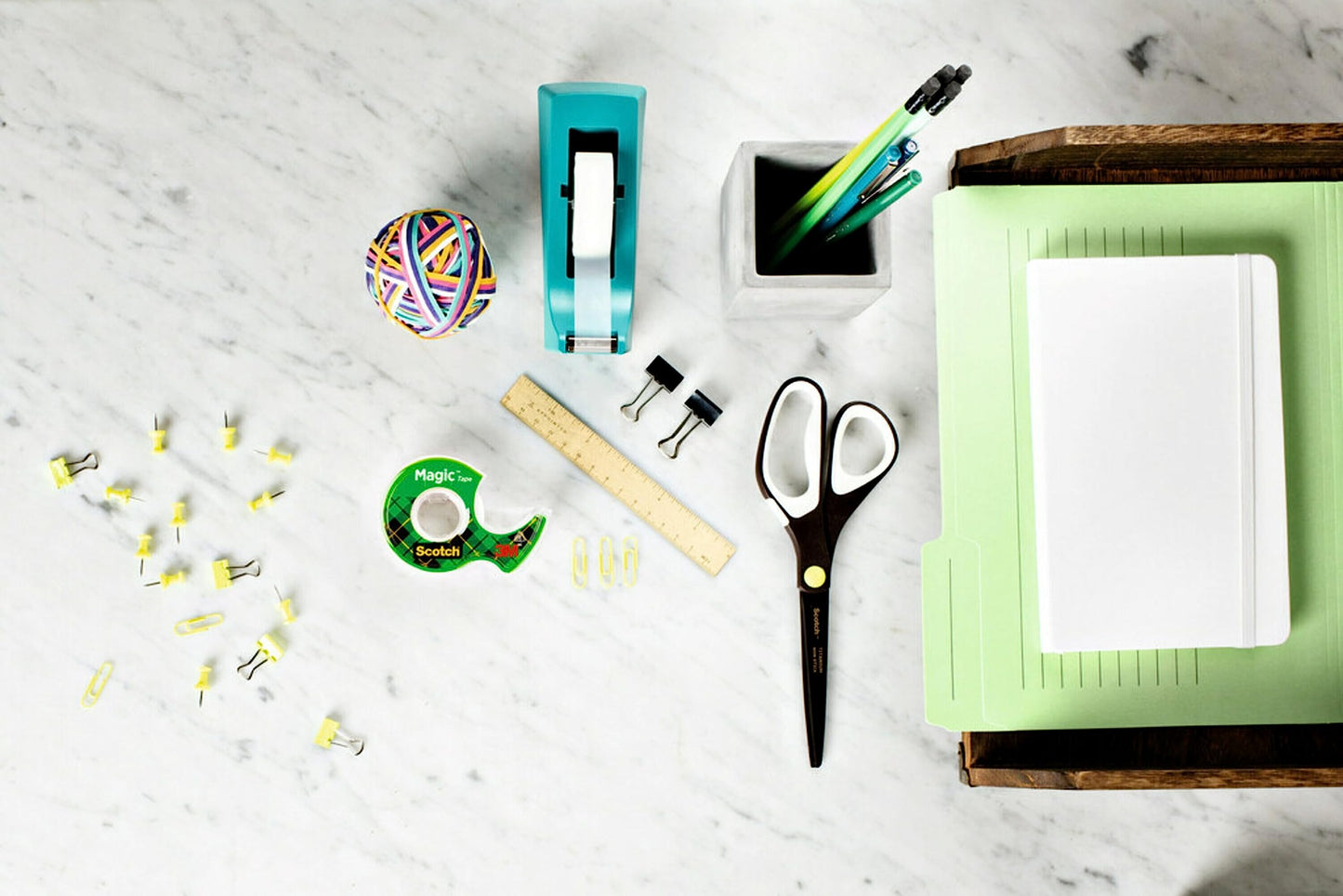 Scotch Tape Magic Tape, 19mm Wide x 25.4m, 8 Rolls, Office Tape