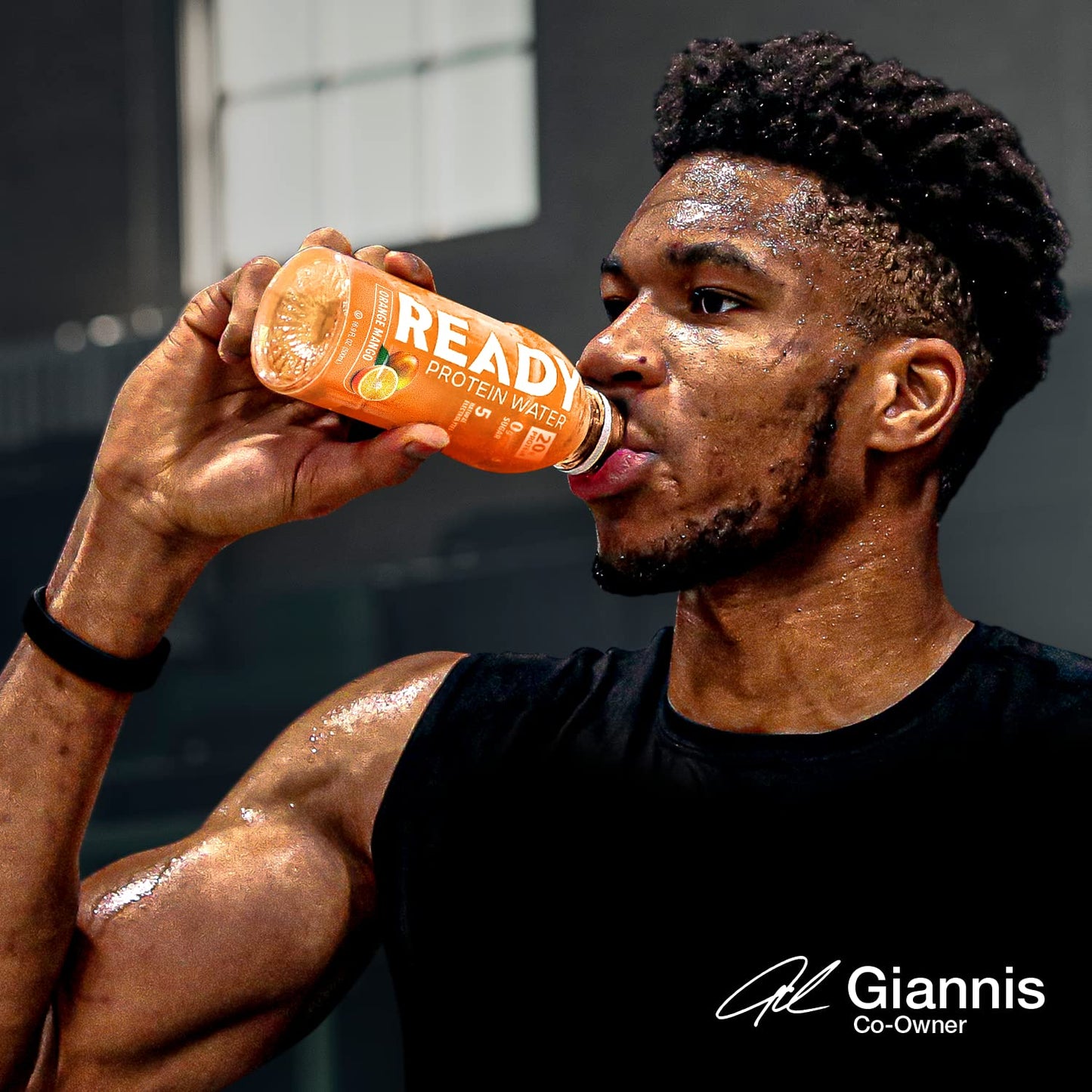 Ready Protein Water, 20g of Whey Protein Isolate, Sugar Free, Orange Mango, 12-Pack, 16.9 Fluid Ounces Each