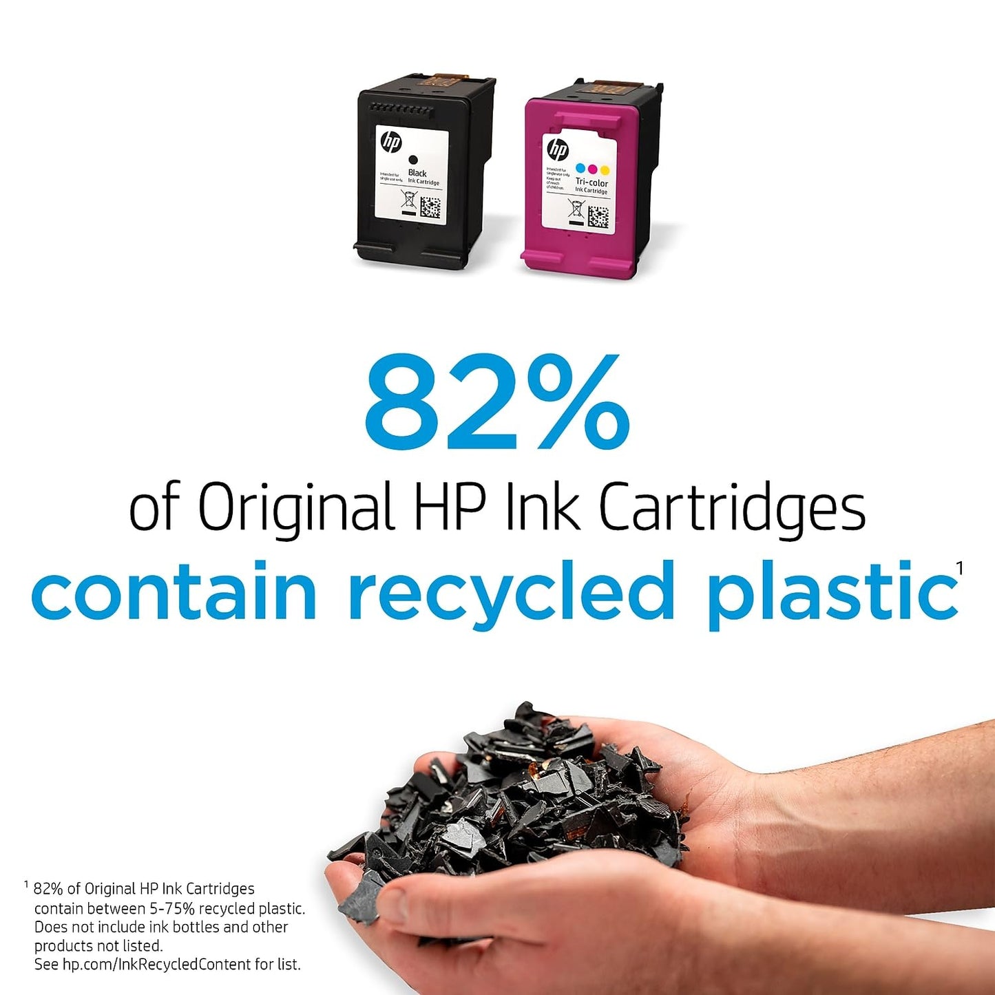 Original HP 65XL Black High-yield Ink Cartridge | Works with HP AMP 100 Series, HP DeskJet 2600, 3700 Series, HP ENVY 5000 Series | Eligible for Instant Ink | N9K04AN