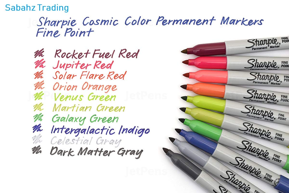 Sharpie Permanent Markers, Fine Point, Black, 36 Count - (New)