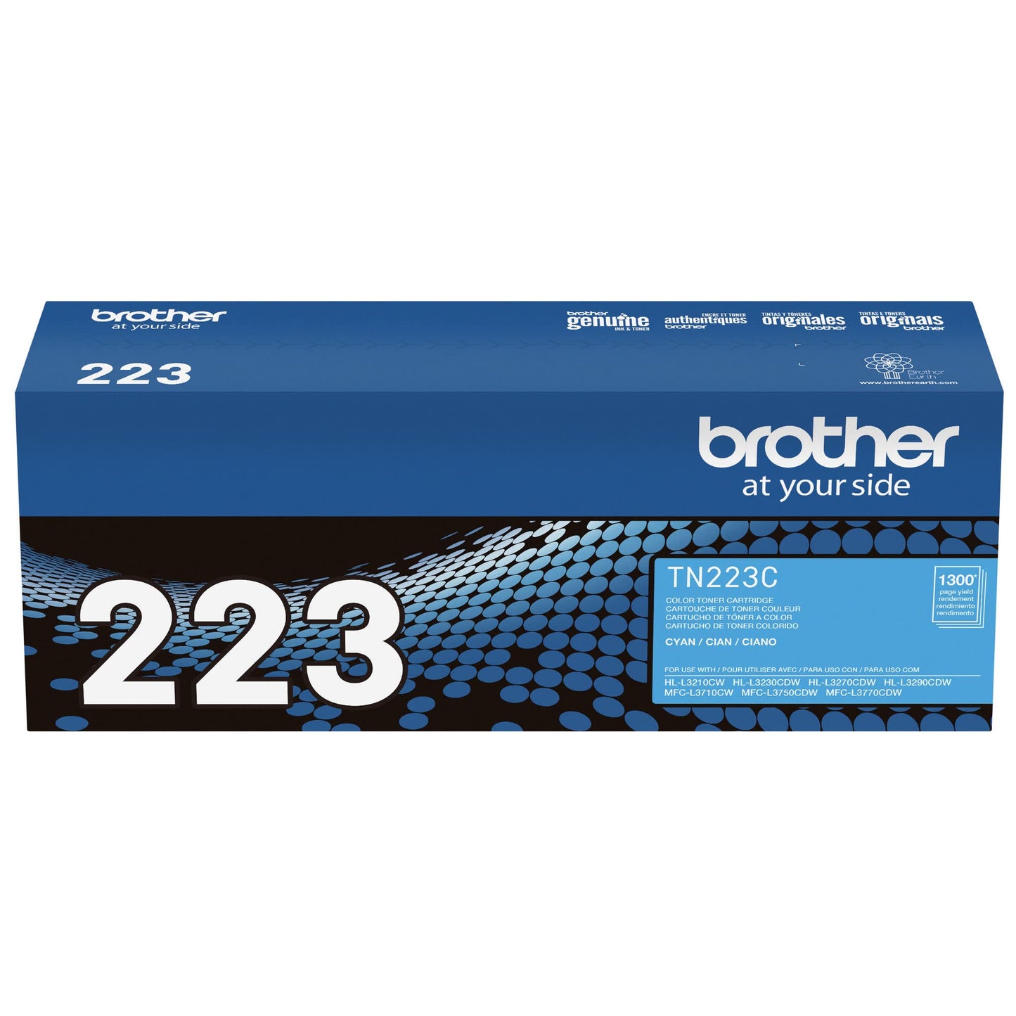 Brother TN227BK Laser Printer High Yield Toner Cartridge, Black TN227