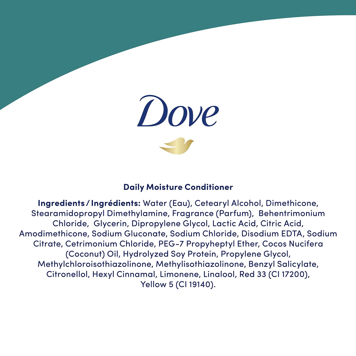 Dove Daily Moisture Conditioner with Bio-Nourish Complex moisturizes and nourishes dry hair 950 ml