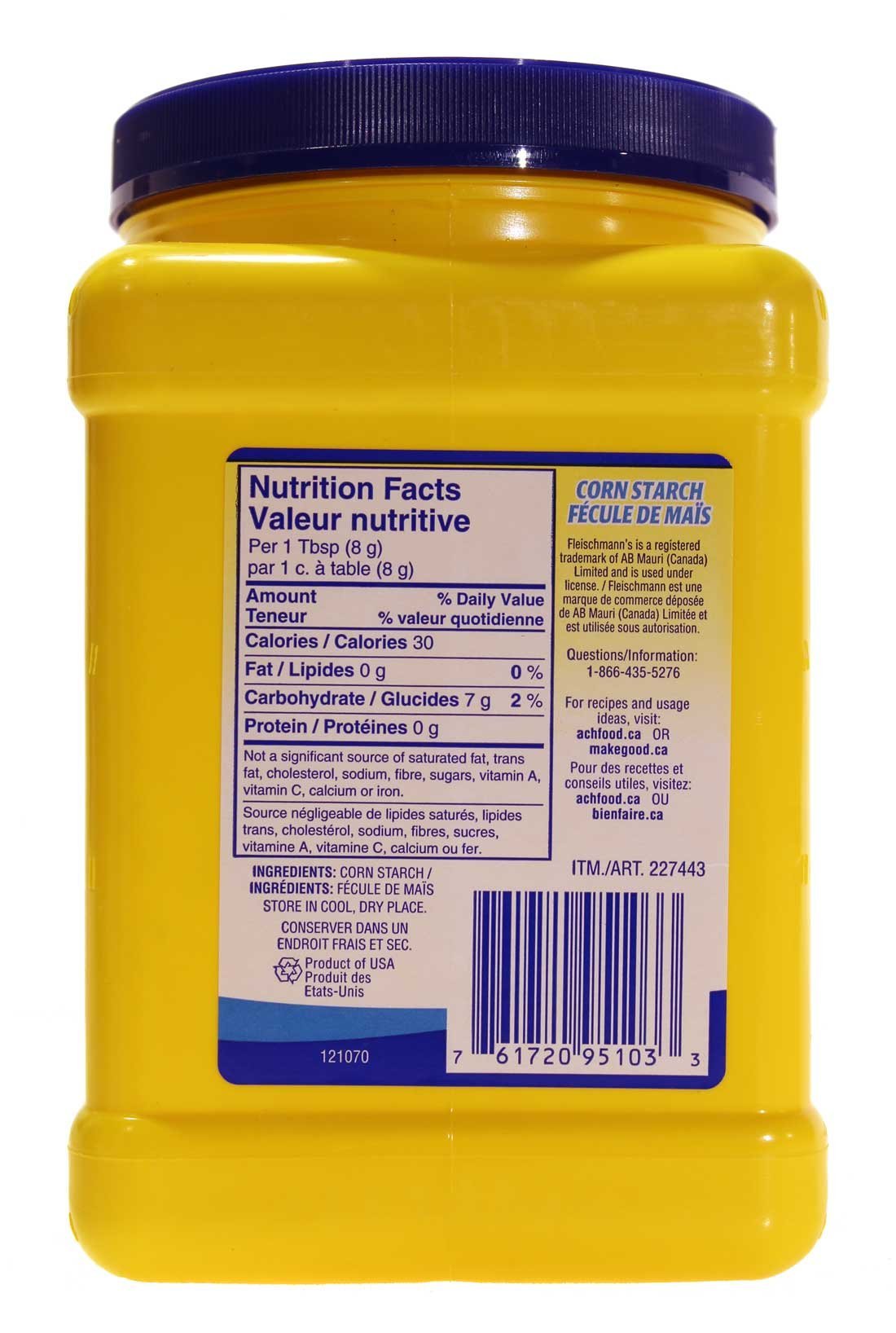 Fleischmann's Canada Corn Starch, 1 kg (Pack of 1)
