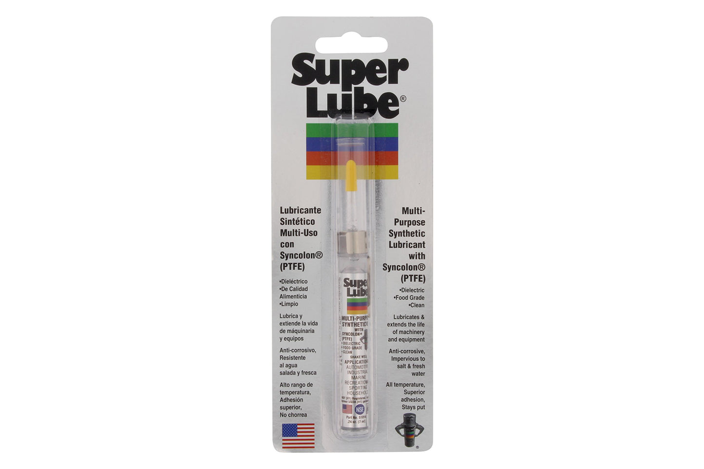 Super Lube 41160 Synthetic Grease (NLGI 2), 14.1 oz Canister, Translucent White