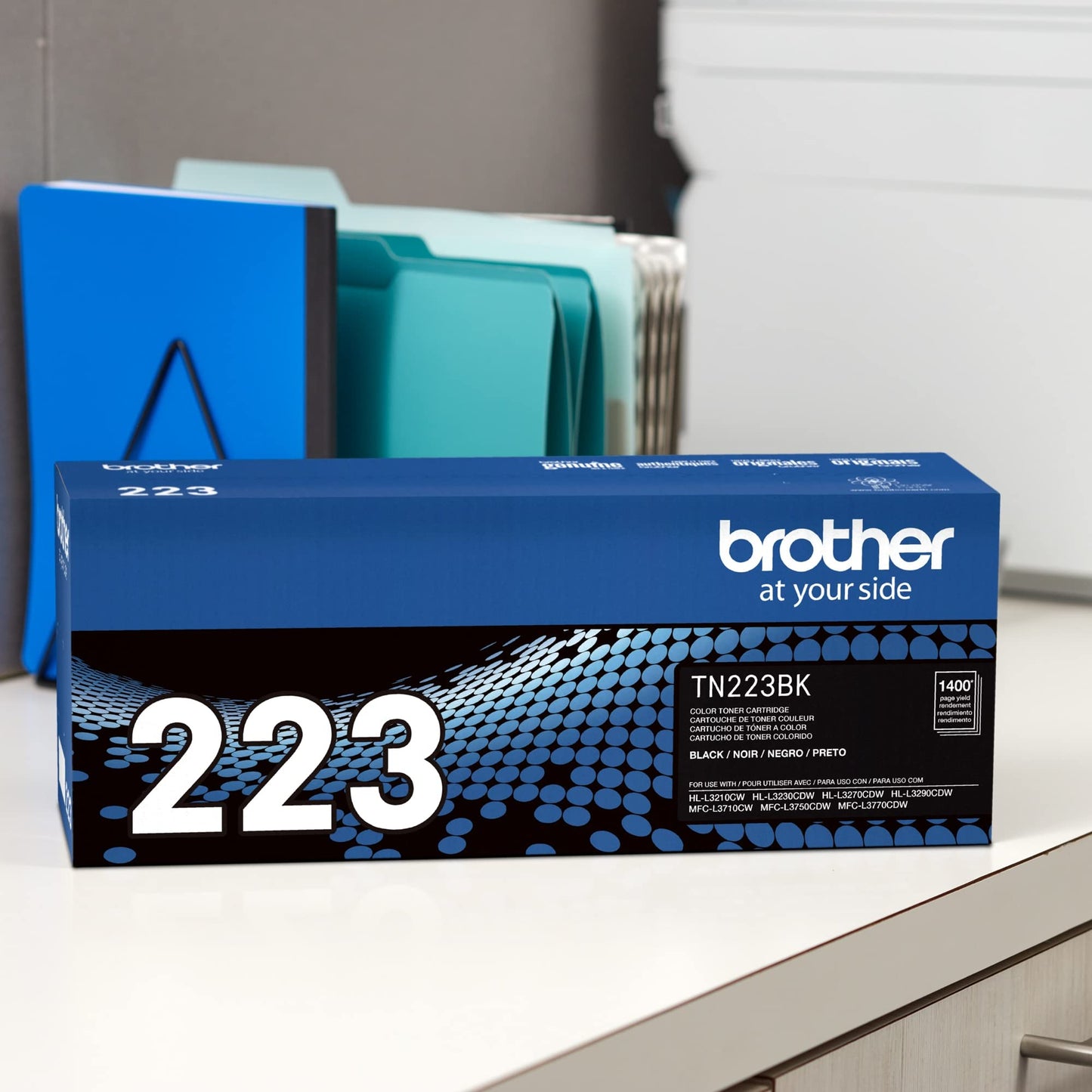 Brother TN227BK Laser Printer High Yield Toner Cartridge, Black TN227