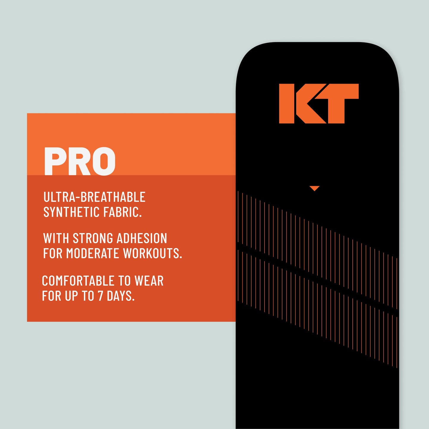 KT Tape PRO 20 Strip 10" Precut Epic Purple