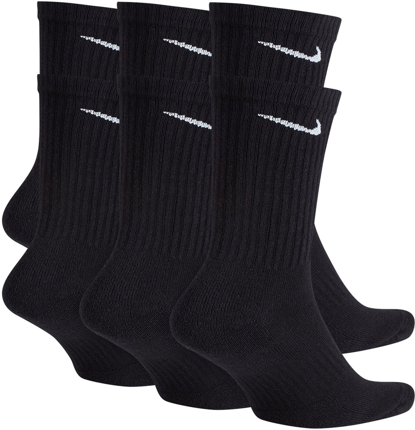 Nike unisex-adult Everyday Cushion Crew 6 Pair BandSocks