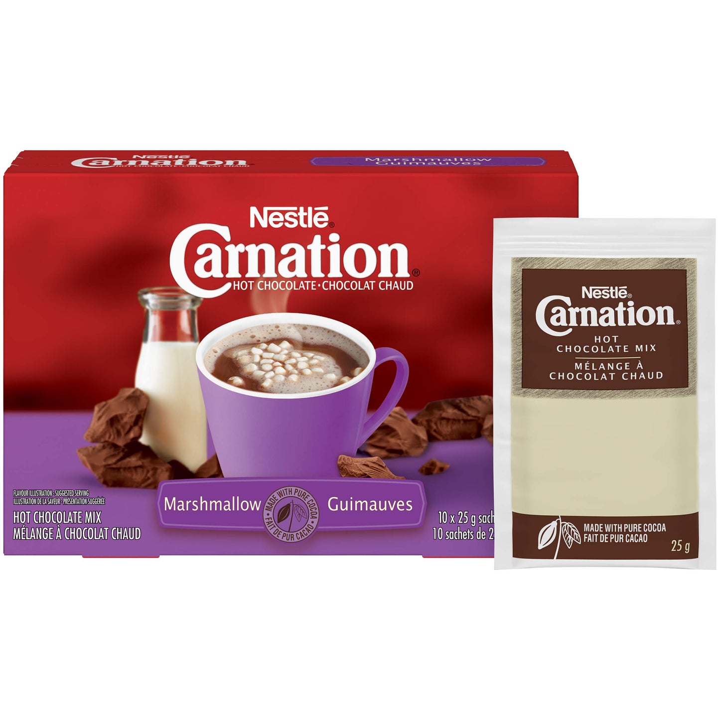 CARNATION Nestle Rich and Creamy Hot Chocolate, 1.7 kg (Pack of 1), Imported from Canada}