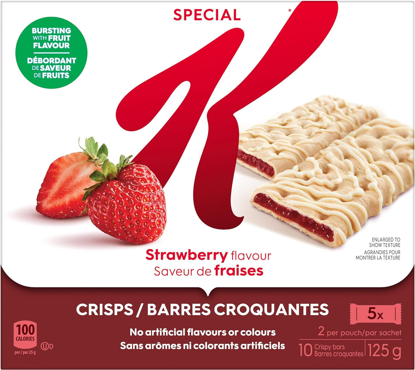 Kellogg's Special K Fruit Crisps, Strawberry Flavour