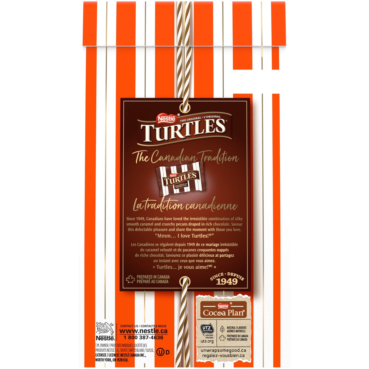 Nestle Turtles Classic Recipe Holiday Gift Chocolates 350g