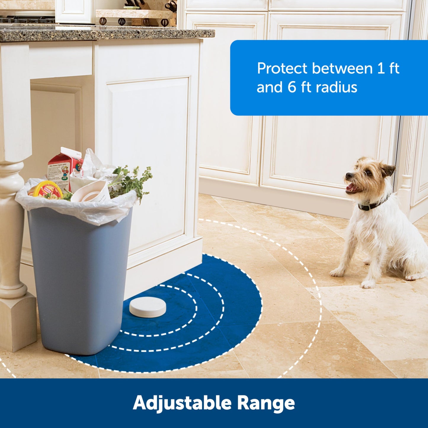 PetSafe Pawz Away Pet Barrier with Adjustable Range, Pet Proofing for Cats and Dogs, Static Stimulation
