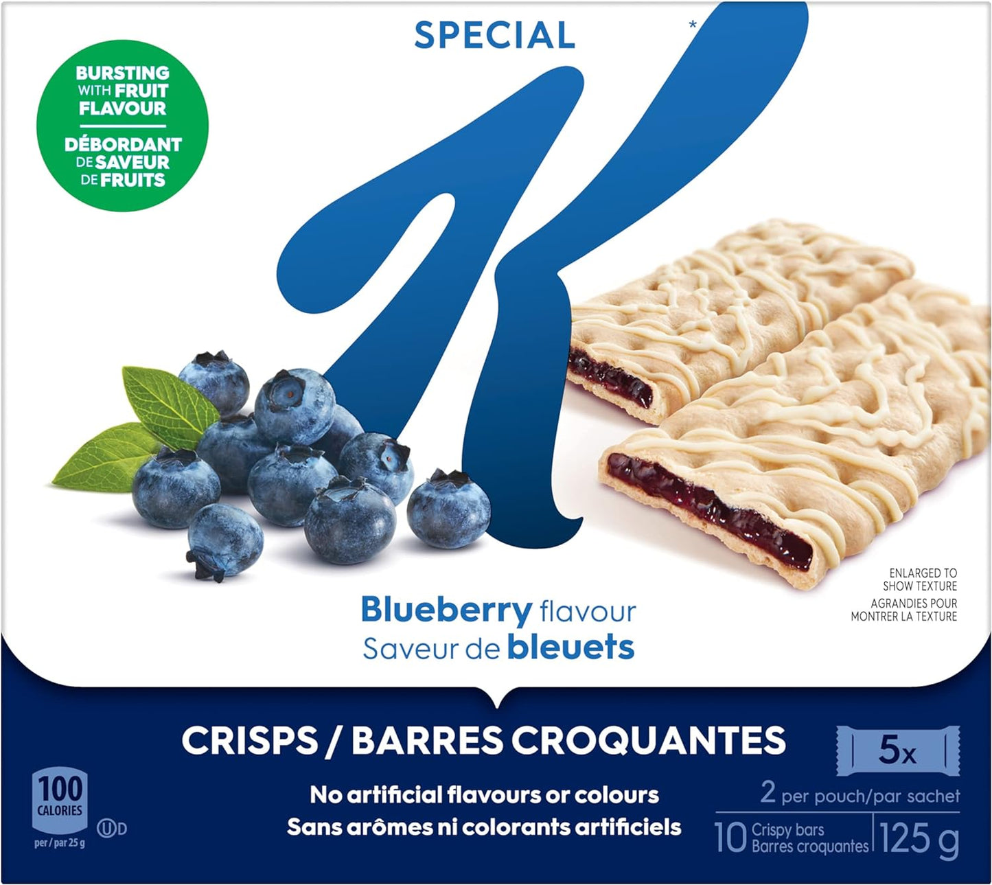 Kellogg's Special K Fruit Crisps, Blueberry Flavour