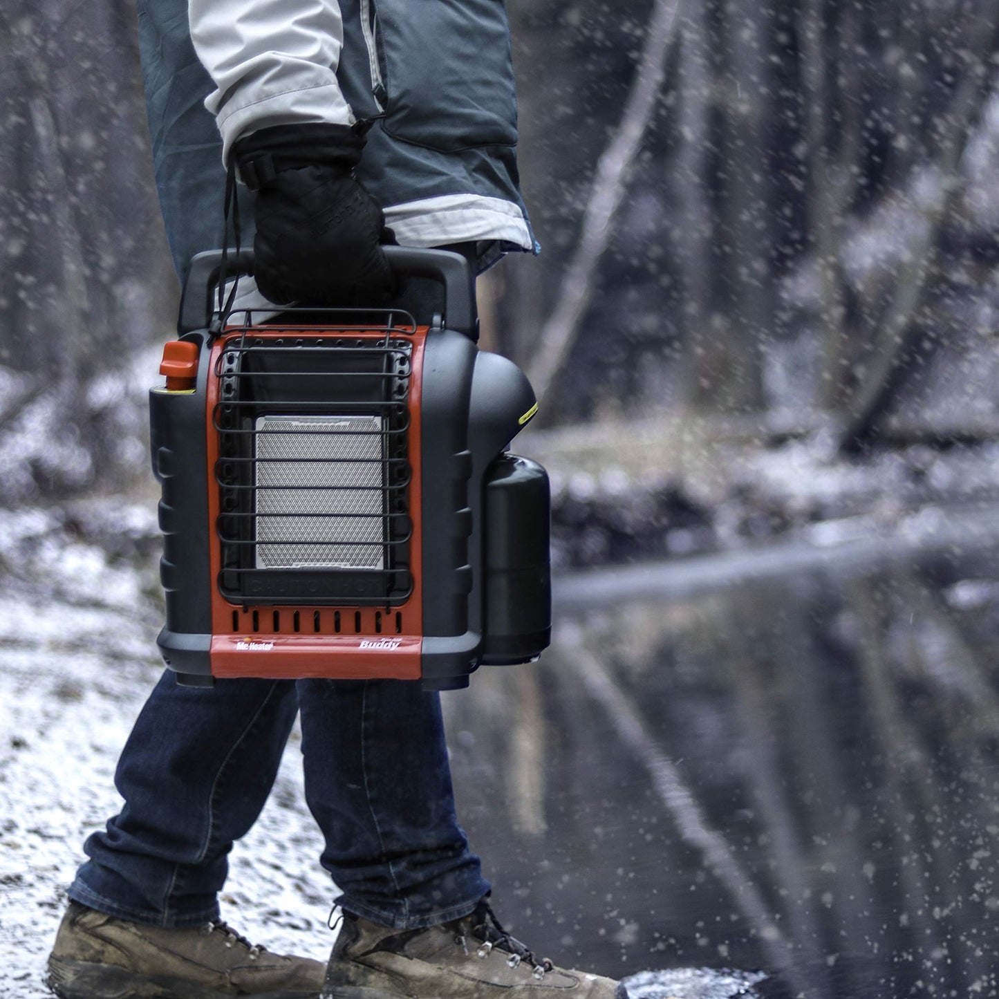Mr. Heater F232050 MH9BX Portable Buddy Heater Massachusetts And Canada Version 4,000-9,000 BTU