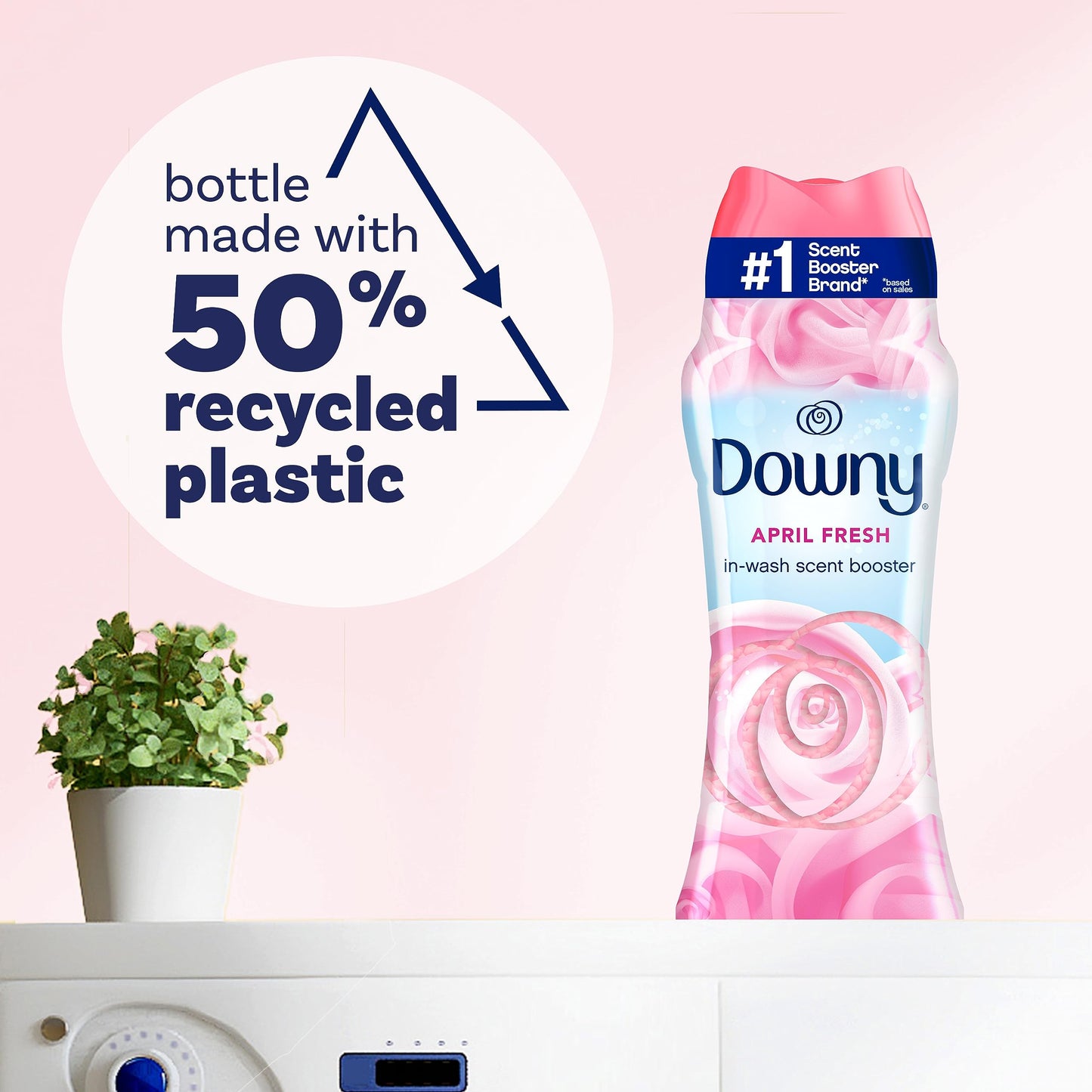 Downy In-Wash Laundry Scent Booster Beads, April Fresh, 680 Grams