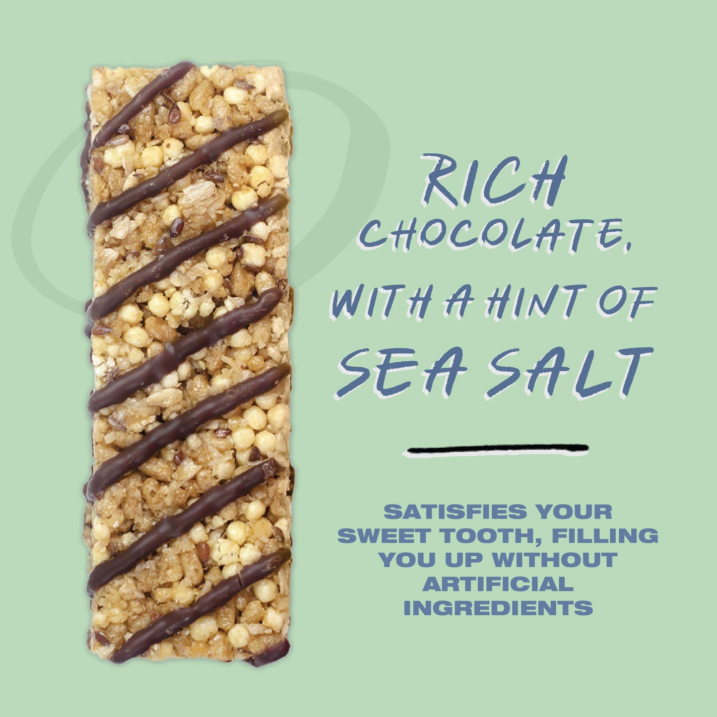 Ready CLEAN Bar, 15g of Protein, 7g Fiber, 6.5g of Whole Grains, NON-GMO, Dark Chocolate Blueberry Almond, 1.8 Ounces, 12-Pack