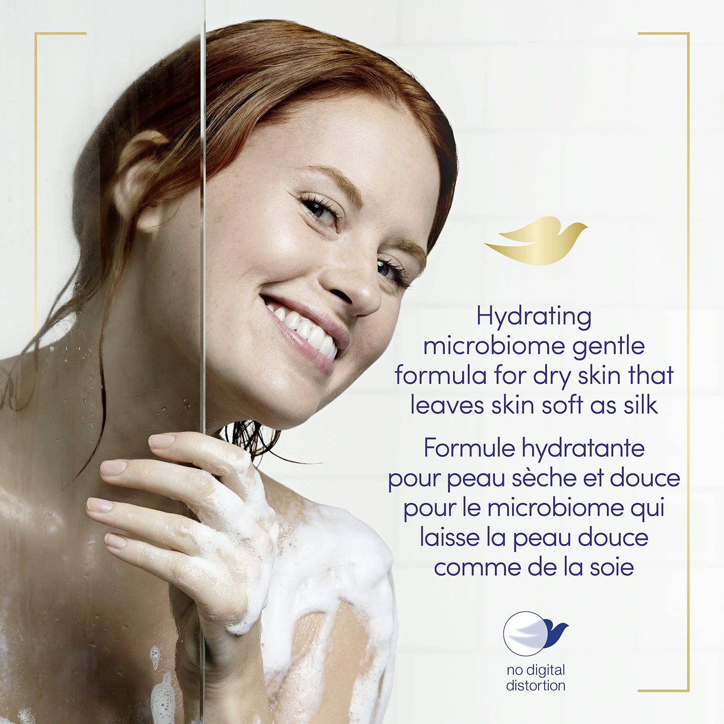Dove Deep Moisture Body Wash for nourishing the driest skin gentle body cleanser that deeply moisturizes the skin 325 ml